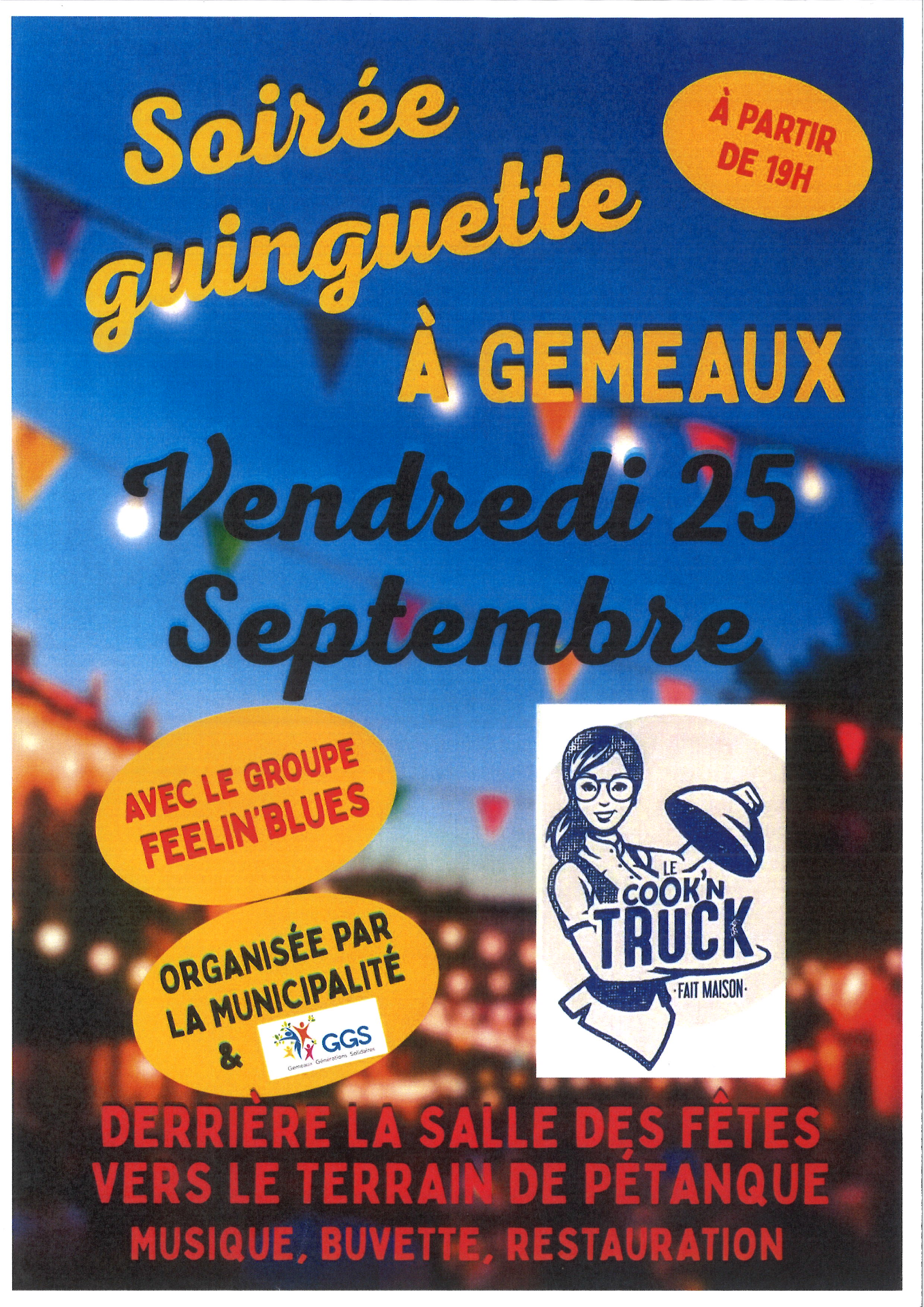 Soirée guinguette 25-09-2026