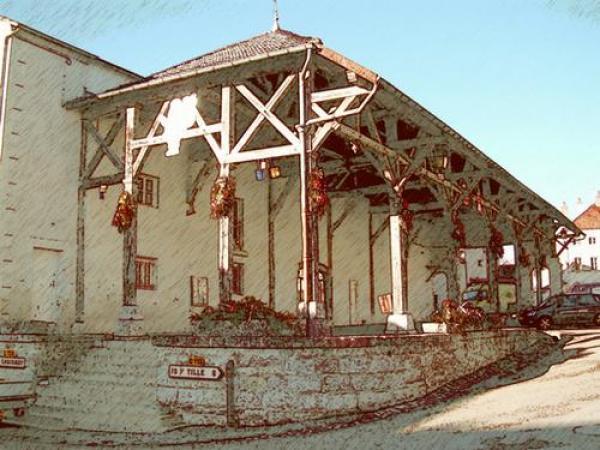 Photo des halles de Gemeaux 