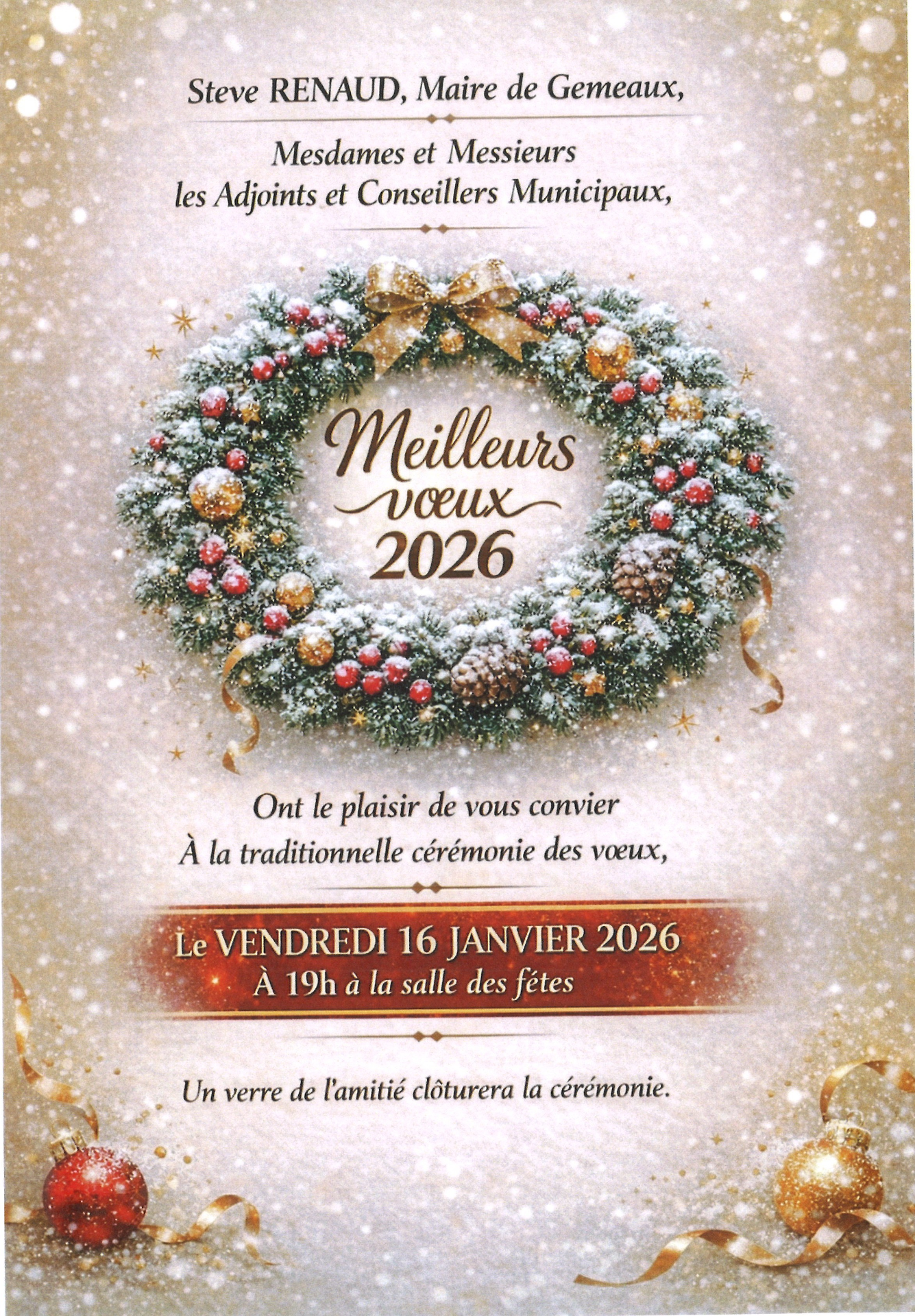 Voeux 2026